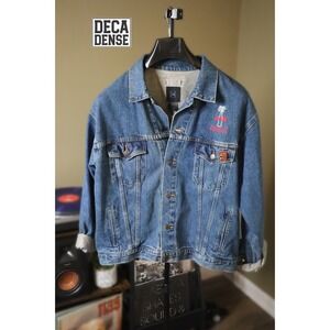 The Coca Cola Collectors Club Cotton I D Wear Denim Women's Vintage Jacket XL